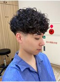 スペインカール/スパイキーショート/フェザーパーマ/新宿/メンズ