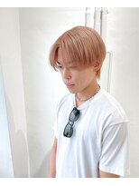 ミュー(Mu)&nbsp;センターパート　王道ベージュカラー