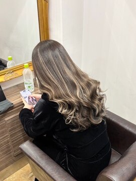 リップ 大阪本店(LIP) 【レミー100%最高級人毛/ロング】シールエクステ60枚+ブリーチ