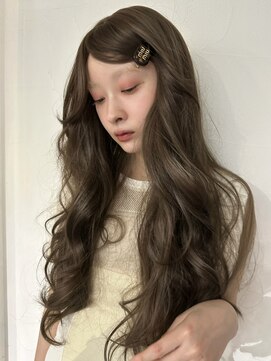 メゾンアクア 表参道(Maison ACQUA) ☆ブリーチなしダブルカラー オリーブ オリーブベージュ