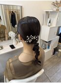 タイト編みおろしアレンジ