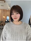 丸くならないボブ☆