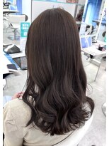 ブラウン(Brown)&nbsp;ブリーチなしで艶カラー♪ココアベージュ