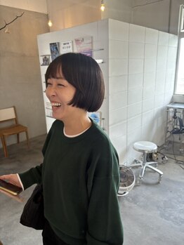ボボヘアー(BOBO hair)の写真/【BOBO hair】ひとりひとりの骨格や髪質に合わせたカットで自分に一番似合うショートをここで見つけよう♪