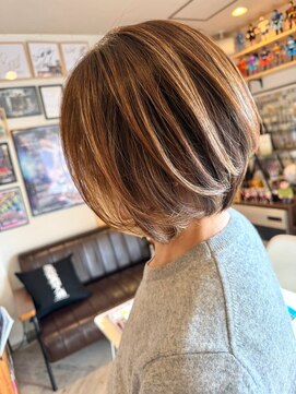 ヘア メイク ココ(hair make coco) 残るハイライト♪