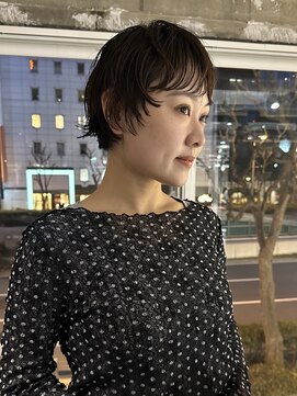 キルトプラスリム(Qilt+LIM) マッシュのミニボブスタイル