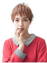 シャルドン(chardon)&nbsp;【chardon】ピンクベジージュベリーショート