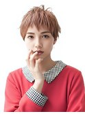【chardon】ピンクベジージュベリーショート