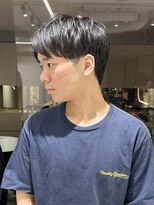マイル 渋谷(mile)&nbsp;メンズカット/ルーズショート/センターパート/ナチュラル/渋谷駅