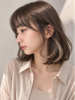 アン たまプラーザ(un)の写真/イルミナカラー/ハイライト/ブリーチ/ダブルカラーなど各種取り扱いあり☆仕上がりの良さが実感できる！
