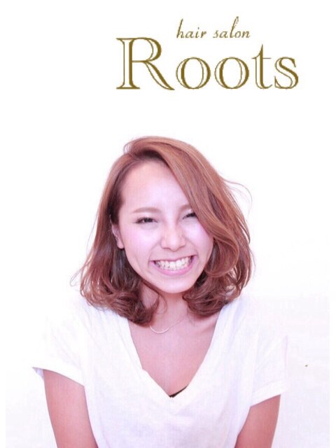 【Roots】透き通るプラチナベージュ♪