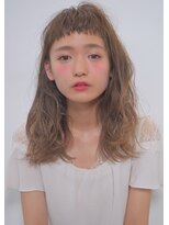 イマジン 川越(IMAGINE) 【IMAGINE 松山一也】ハイ透明感でつくるオン眉セミディ