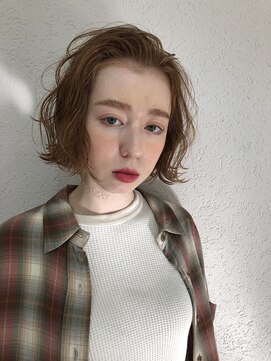 オルセン(OLSEN) 【BALLOON HAIR】無造作ボブ×古着 Hair by Watanabe