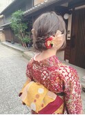 着物でも合うカジュアルセット
