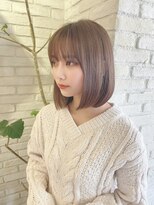 ロンド 表参道店(Lond)&nbsp;【津賀雅也】まとまる！ミルクティーボブで大人美人に！