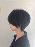 スッキリ小顔ショート