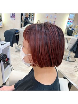 ベニ 岩沼たけくま店(BENI) ツーブロックボブ