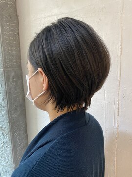 センスヘア(SENSE Hair) 【30代にオススメ】収まりの良いショートボブ☆