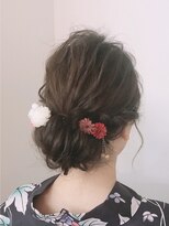 アロス ヘアー(Aross hair)&nbsp;ゆるふわナチュラル　浴衣セット