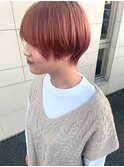 ピンクオレンジカラー