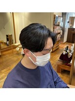 エクリ 麻布十番(equri)&nbsp;ニュアンスパーマ前下がりセンターパート