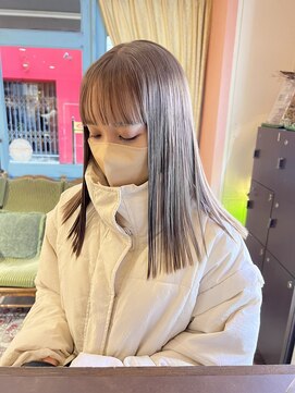 ロチカバイドールヘアー 心斎橋(Rotika by Doll hair) milk tea beige