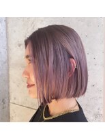 コガ(Coga) purple bob hair