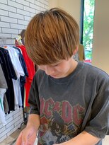 シフト(SHEEFT) マッシュショート×ナチュラルベージュ ニュアンスデザイン