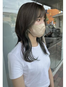 リル 住吉店(LiL) face flaming×viridian color