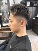 【IRIE HAIR赤坂】ハイライトメッシュショート