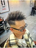 アシメtheアップバング