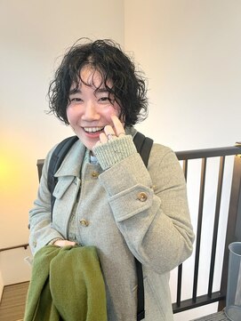 ナループロア ハチ(Nalu pu loa hachi) ボブパーマ/黒髪パーマ/切りっぱなしボブ/ショートボブ