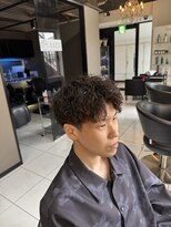 アイズ 海老名(AIZU)&nbsp;ツイストスパイラルパーマ　アップバング　刈り上げ　波巻き