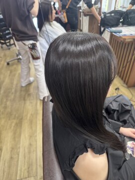 アローズ(arose) ダメージレス髪質改善回数が増えるほど、艶が増す