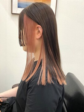 キティン 吉祥寺(kitin) 《kitin吉祥寺》 クリアピンク インナーカラー ハイトーン