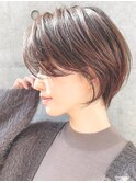 前髪なしショート20代30代40代50代60代