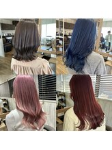 イルミナカラー・アディクシーカラーなど、豊富なカラー剤を揃えておりお客様のなりたいを実現させます★
