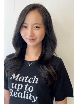 ランズ(LANDS) くびれヘア　レイヤーカット 【韓国ヘア 大阪 梅田】