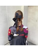 リア(li‘a)&nbsp;【li‘a】袴ヘア◇　tight arrange