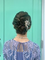 ヘアアンドケア エジェリラボ(hair&care egerie lab)&nbsp;肩上レングスでもできるアップスタイル