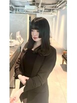 シェリム 栄(CHERIM)&nbsp;姫カットレイヤー　ワンホン　韓国風巻き