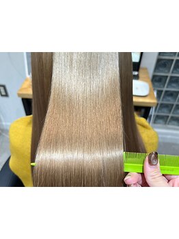 繰り返してきたカラーによるダメージヘアにオススメの髪質改善トリートメントを多数ご用意◎