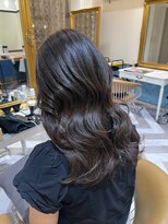 ロンドアベニール 北千住(Lond avenir)&nbsp;くびれヘア/顔周り/韓国/レイヤーカット/黒髪/ミディアム北千住