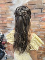 ヘアメイク エンデュー(hair make EnDeux) リボンアレンジ