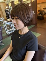 シャンプー ボーイ 宮崎柳丸店(SHAMPOO BOY)&nbsp;ショートボブ【カラー/ショートボブ】