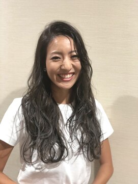 モナン 渋谷(Monan) ダークグレージュ　暗髪　ラフウェーブ