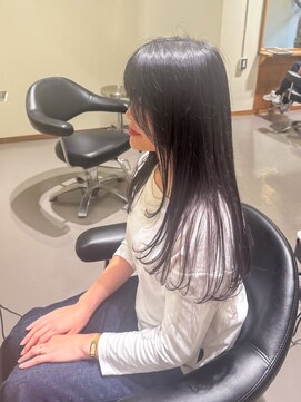 黒髪/クラゲヘアー/オリーブグレー/小顔/ココアベージュ/小倉