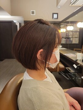 ショート/ショートボブ/大人ショート/まるみショート