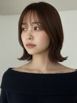 ハイレート ウニクス川越店(Hairate)&nbsp;ショートボブ髪型20代30代40代50代前髪あり前髪なし面長丸顔