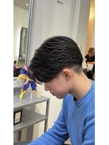 イーラ アメ村店(era) フェザーパーマ
